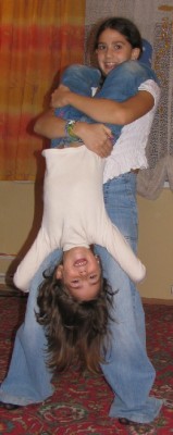 Они уже старше на 2 года. Но фота веселая!