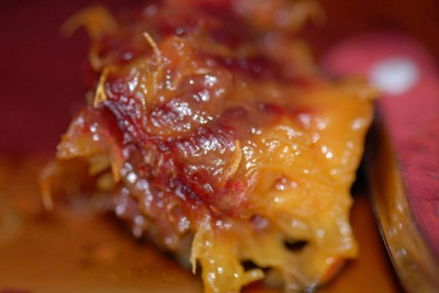 Косточка от персика, а так красиво...