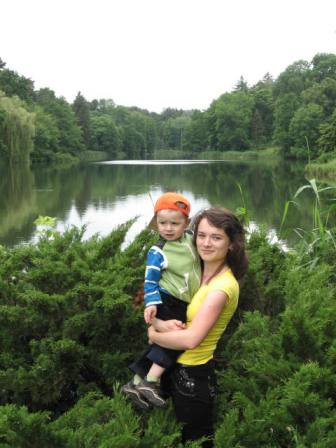 Я и сыночек!