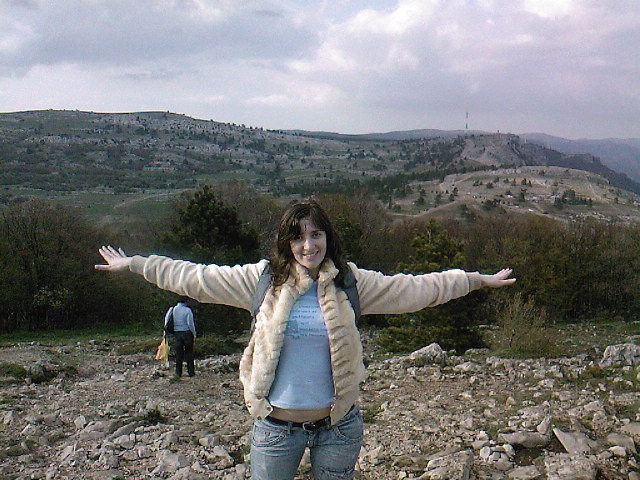 это я на Ай-Петри