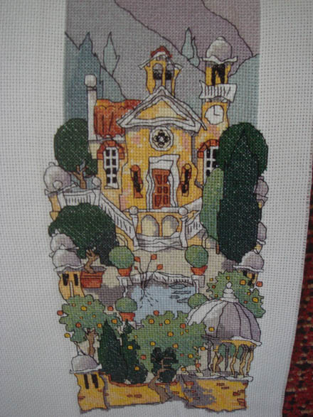 есть такой архитектор Michael Powell, он создает и картинки для вышивок, у меня еще несколько схем с другими пейзажами есть