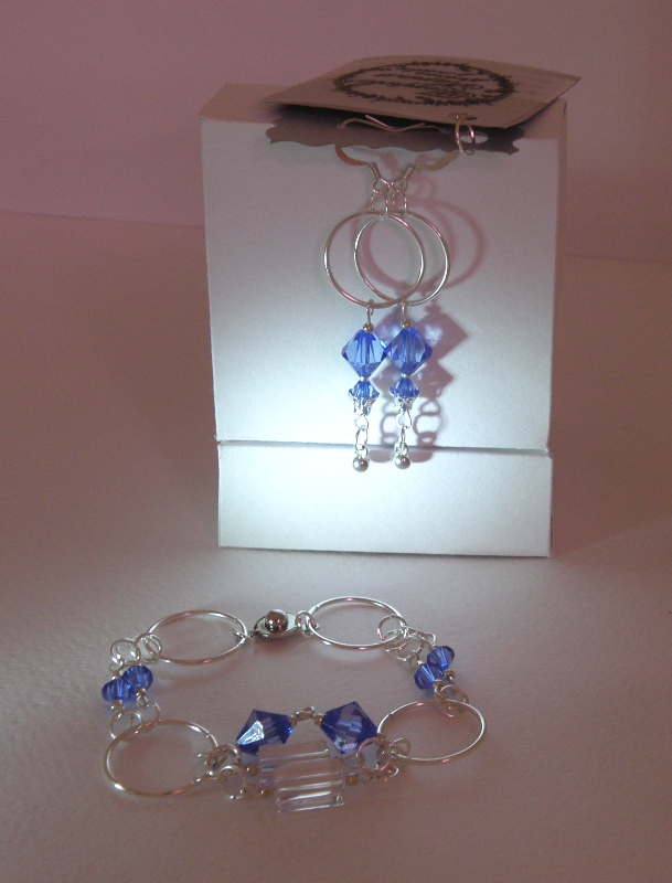 Браслет и серьги