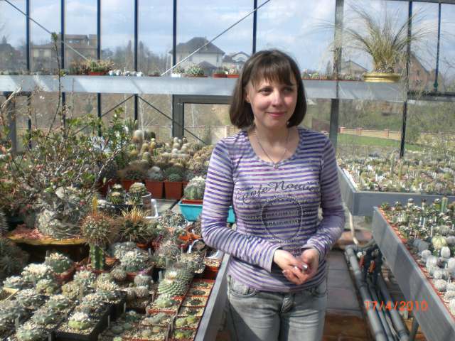 А это я в теплице